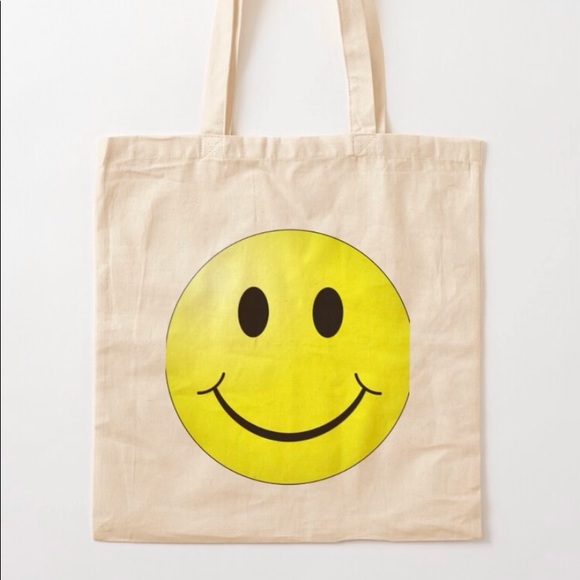 Smiley tote bag - Picture 4 of 4